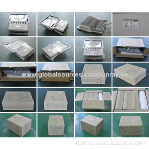 Special Price 100W LED Floodlight with 45*45-mil Chili Chip, 90lm/W, >95% PF, 9,000lm, IP65, CE